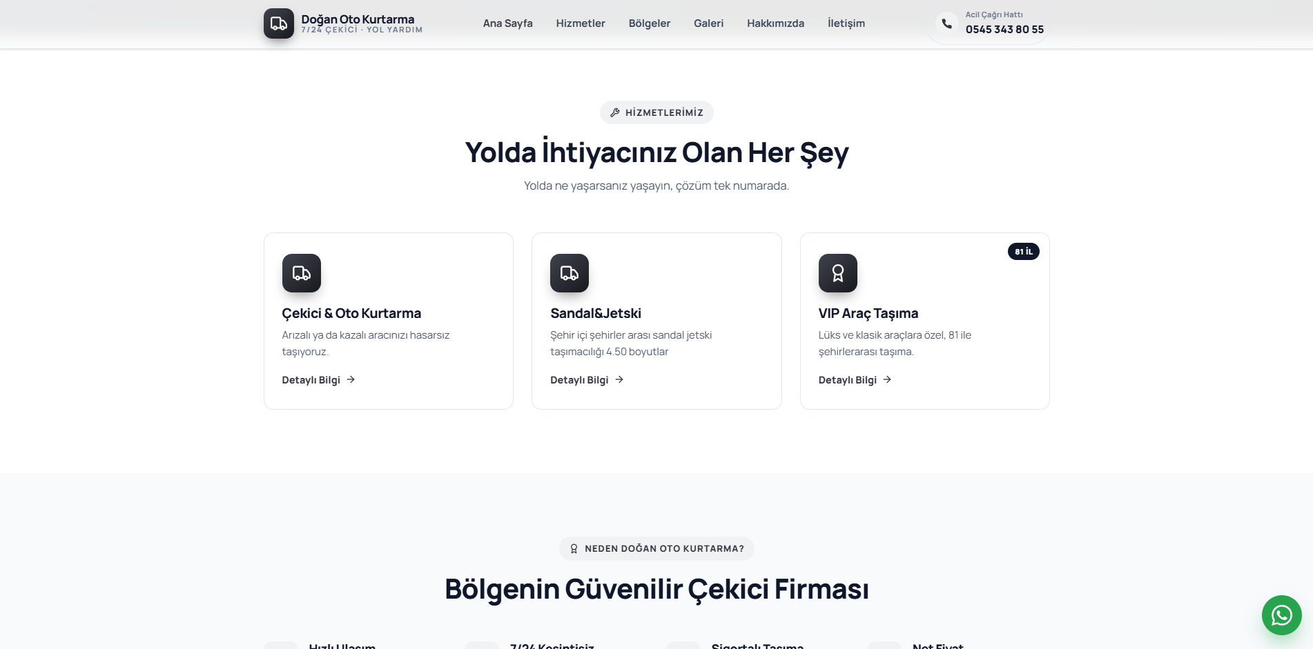 Anasayfa - Hizmetler